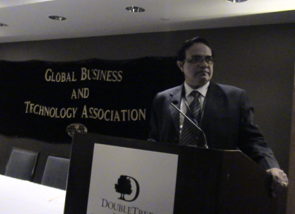 Global Excellence Award - GBATA (USA) 2012 Address at GBATA Conference, New York